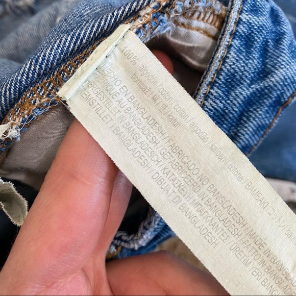 ZARA AUTHENTIC DENIM 100% COTTON MOM JEANS 28 - Picture 5 of 8